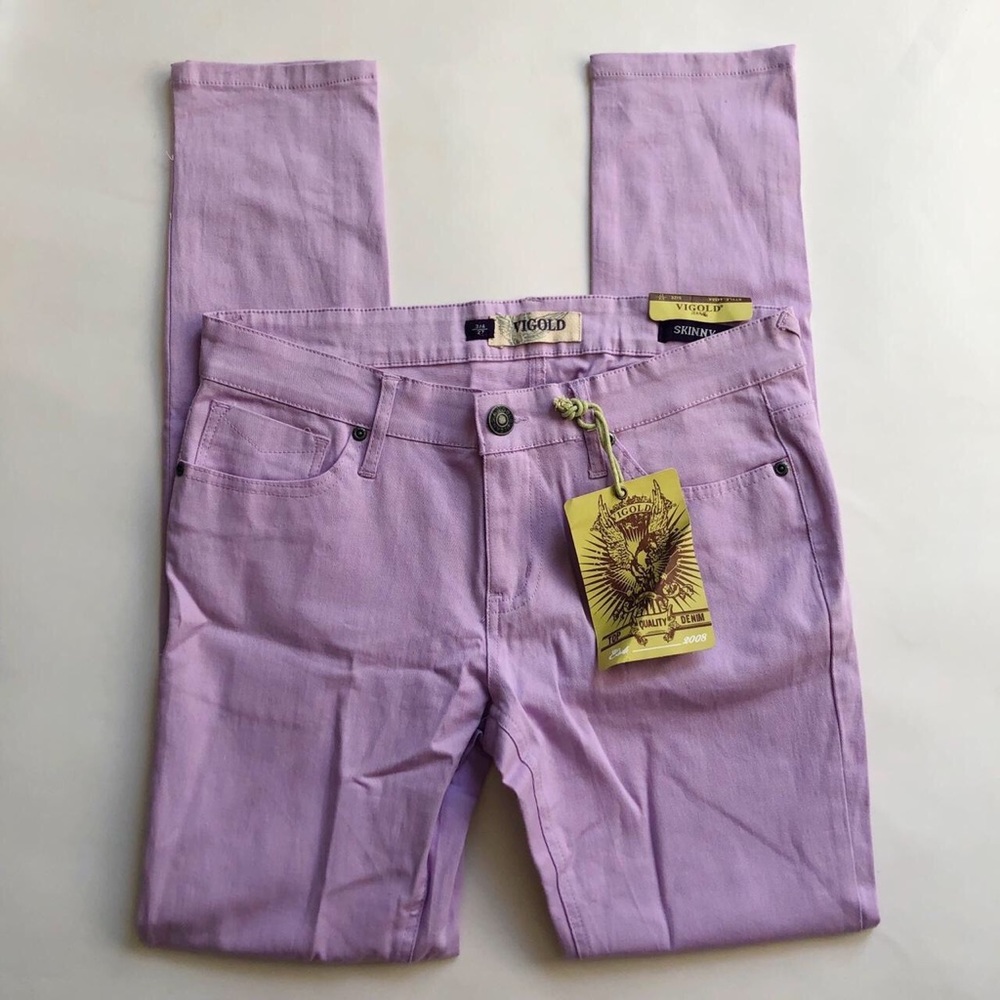 Y2K Vintage Lavender Skinny Jeans 27